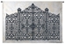 Louis XV Gate Wall Tapestry - C-4686
