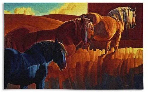 Horses in the Barn Wall Tapestry C-5536, 30-39Inchestall, 32H, 50-59Incheswide, 53W, 5536-Wh, 5536C, 5536Wh, Abstract, Animal, Animals, Art, Barn, Blue, Carolina, USAwoven, Contemporary, Cotton, Gold, Hanging, Horizontal, Horses, In, Modern, Orange, Tapastry, Tapestries, Tapestry, Tapistry, The, Wall, Woven, tapestries, tapestrys, hangings, and, the