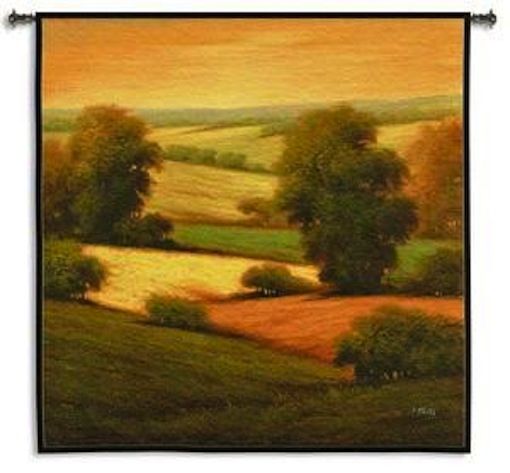 Amber European Landscape Wall Tapestry C-5537, 40-49Inchestall, 40-49Incheswide, 44H, 44W, 5537-Wh, 5537C, 5537Wh, Amber, Art, Brown, Carolina, USAwoven, Cotton, Earth, Erope, Europe, European, Eurupe, Field, Gold, Green, Hanging, Landscape, Landscapes, Scene, Square, Tapestries, Tapestry, Urope, Wall, Woven, tapestries, tapestrys, hangings, and, the