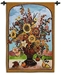 Bouquet of Flowers Under Arch Wall Tapestry - C-5629