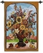 Bouquet of Flowers Under Arch Wall Tapestry - C-5629