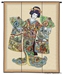 Geisha Girl Japanese Wall Tapestry - C-5632