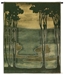 Nouveau Trees Silhouettes Wall Tapestry - C-5721