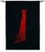 Scarlett Chenille Dress on Black Wall Tapestry - C-5780