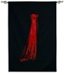 Scarlett Chenille Dress on Black Wall Tapestry - C-5780