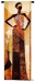 Modern African Woman II Wall Tapestry - C-5796