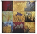 Li-Leger Iris Nine Patch I Wall Tapestry - C-5865