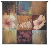 Li-Leger Tropical Nine Patch II Wall Tapestry C-5866M, 30-39Inchestall, 30-39Incheswide, 3023-Wh, 3023C, 3023Wh, 31H, 31W, 50-59Inchestall, 50-59Incheswide, 53H, 53W, 5866-Wh, 5866C, 5866Cm, 5866Wh, Abstract, Art, Artist, Botanical, Carolina, USAwoven, Contemporary, Cotton, Don, Floral, Flower, Flowers, Hanging, Ii, Leger, Li, Li-Leger, Lileger, Modern, Nine, Orange, Patch, Pedals, Square, Tapestries, Tapestry, Tropical, Wall, Woven, tapestries, tapestrys, hangings, and, the