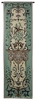 Scrolling Motif Spring I Extra Long Wall Tapestry C-5880, 10-29Incheswide, 25W, 5880-Wh, 5880C, 5880Wh, 80-99Inchestall, 84H, Art, Big, Brown, Carolina, USAwoven, Complex, Cotton, Design, Designs, Extra, Group, Hanging, High, I, Intricate, Large, Long, Motif, Panel, Pattern, Patterns, Really, Scrolling, Shapes, Spring, Tall, Tapestries, Tapestry, Textile, Vertical, Wall, Woven, tapestries, tapestrys, hangings, and, the