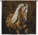 Galloping Golden Boy Horse Wall Tapestry - C-6076