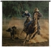 Roping on the Ranch Wall Tapestry - C-6084