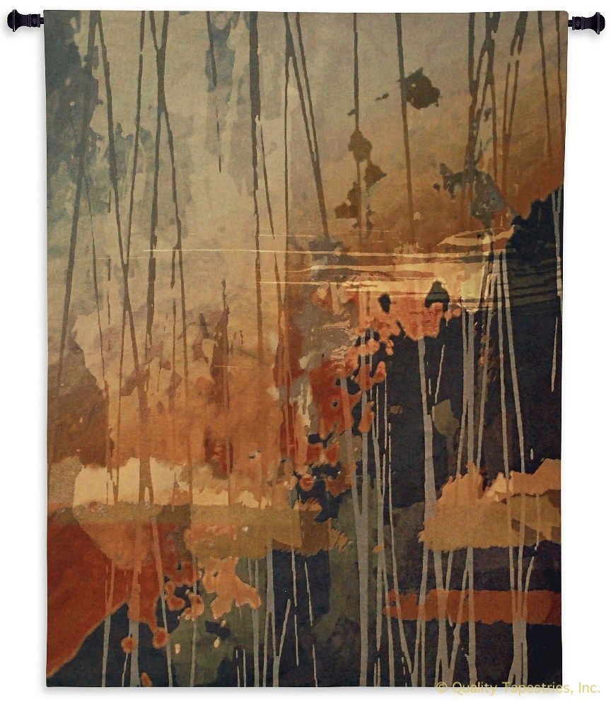 Smokey Explosion Wall Tapestry C-6312, 50-59Incheswide, 53W, 60-69Inchestall, 6312-Wh, 6312C, 6312Wh, 69H, Abstract, Art, Beige, Brown, Carolina, USAwoven, Cotton, Explosion, Gray, Grey, Hanging, Modern, Orange, Smokey, Tapestries, Tapestry, Vertical, Wall, Woven, tapestries, tapestrys, hangings, and, the