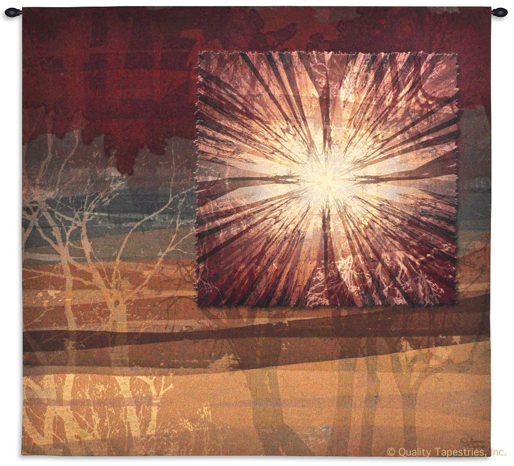 Audition Wall Tapestry C-6348, 50-59Inchestall, 50-59Incheswide, 53H, 53W, 6348-Wh, 6348C, 6348Wh, Abstract, Amber, Art, Audition, Carolina, USAwoven, Contemporary, Cotton, Geometric, Hanging, Large, Orange, Red, Russet, Shapes, Square, Tapastry, Tapestries, Tapestry, Tapistry, Wall, Woven, tapestries, tapestrys, hangings, and, the