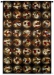 Rhythmic Circles Vertical Wall Tapestry - C-6351