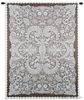 Venetian Lace Wall Tapestry C-6455, 50-59Incheswide, 51W, 60-69Inchestall, 6455-Wh, 6455C, 6455Wh, 69H, Art, Ashley, Brown, Carolina, USAwoven, Cotton, Design, Hanging, Intricate, Lace, Large, Light, Motif, Pattern, Tapastry, Tapestries, Tapestry, Tapistry, Venetian, Vertical, Wall, White, Woven, tapestries, tapestrys, hangings, and, the