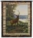 Elk by the Lake Wall Tapestry - C-6473