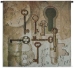 Old Keys Wall Tapestry - C-6548