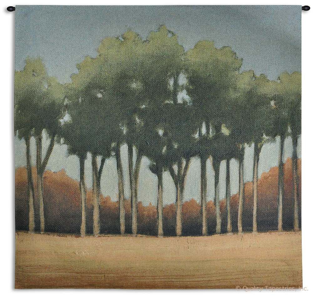 Abstract Trees Wall Tapestry C-6555, 50-59Inchestall, 50-59Incheswide, 50H, 52W, 6555-Wh, 6555C, 6555Wh, Abstract, Art, Beige, Carolina, USAwoven, Contemporary, Cotton, Country, Field, Green, Hanging, Landscape, Large, Modern, Orange, Paint, Painting, Square, Tapastry, Tapestries, Tapestry, Tapistry, Tree, Trees, Wall, Woven, tapestries, tapestrys, hangings, and, the