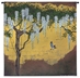 Golden Sky Wisteria Wall Tapestry - C-6663