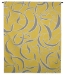 Twists and Turns Lemon Wall Tapestry - C-6796