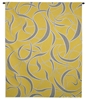 Twists and Turns Lemon Wall Tapestry C-6796, 50-59Incheswide, 52W, 60-69Inchestall, 63H, 6796-Wh, 6796C, 6796Wh, Abstract, And, Art, Bold, Carolina, USAwoven, Cotton, Gray, Grey, Group, Hanging, Lemon, Panel, Tapestries, Tapestry, Turns, Twists, Vertical, Wall, Woven, Yellow, tapestries, tapestrys, hangings, and, the