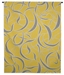 Twists and Turns Lemon Wall Tapestry - C-6796