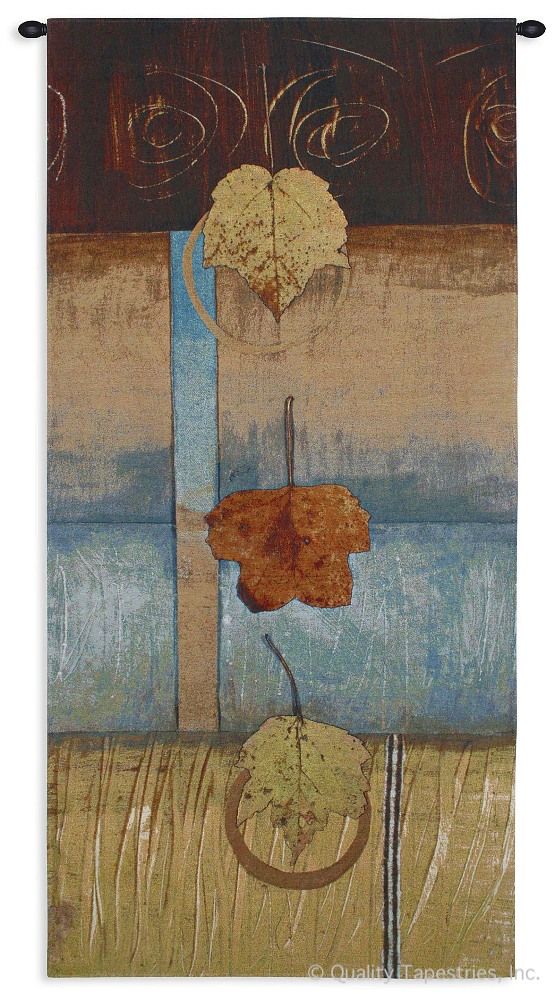 Free Fall I Wall Tapestry C-6886, 10-29Incheswide, 28W, 60-69Inchestall, 63H, 6886-Wh, 6886C, 6886Wh, Abstract, Art, Blue, Brown, Carolina, USAwoven, Cotton, Fall, Free, Group, Hanging, I, Panel, Tapestries, Tapestry, Vertical, Wall, Woven, tapestries, tapestrys, hangings, and, the