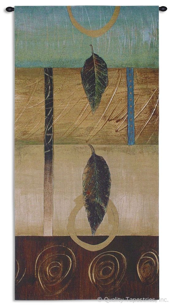 Free Fall II Wall Tapestry C-6887, 10-29Incheswide, 28W, 60-69Inchestall, 63H, 6887-Wh, 6887C, 6887Wh, Abstract, Art, Blue, Brown, Carolina, USAwoven, Cotton, Fall, Free, Group, Hanging, Ii, Panel, Tapestries, Tapestry, Vertical, Wall, Woven, tapestries, tapestrys, hangings, and, the