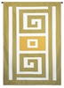 Meander Modern Wall Tapestry C-6893, 50-59Incheswide, 50W, 6893-Wh, 6893C, 6893Wh, 70-79Inchestall, 75H, Abstract, Art, Bold, Brown, Carolina, USAwoven, Cotton, Hanging, Meander, Modern, Panel, Tapestries, Tapestry, Vertical, Wall, White, Woven, tapestries, tapestrys, hangings, and, the