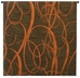 Serif Copper Wall Tapestry - C-6980