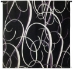 Serif Silver Wall Tapestry - C-6981