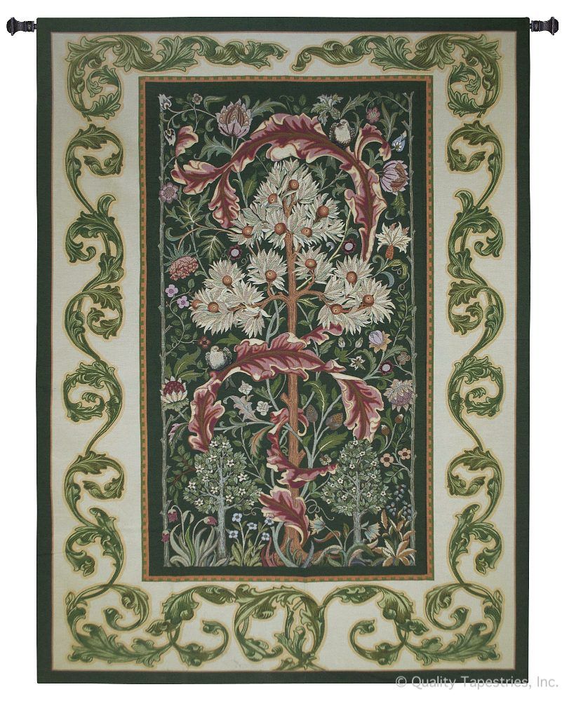Summer Quince Forest Wall Tapestry C-6991, 60-69Incheswide, 60W, 6991-Wh, 6991C, 6991Wh, 80-99Inchestall, 82H, Art, Big, Botanical, Brown, Carolina, USAwoven, Contemporary, Cotton, Floral, Flower, Flowers, Forest, Green, Group, Hanging, Large, Long, Modern, Pedals, Quince, Really, Red, Summer, Tall, Tapastry, Tapestries, Tapestry, Tapistry, Tree, Vertical, Wall, Woven, tapestries, tapestrys, hangings, and, the