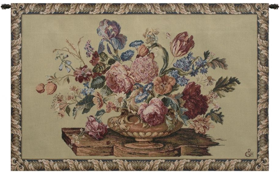 Pensee II Belgian Wall Tapestry Hanging, Tapestries, Woven, tapestries, tapestrys, hangings, and, the