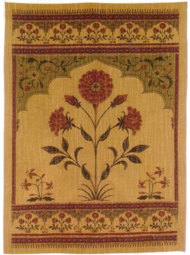 Lotus II Belgian Wall Tapestry flowers, tapestries, tapestrys, hangings, and, the
