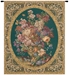 Floral Composition in Green Italian Wall Tapestry - W-156-11
