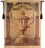 Amphora Urn Belgian Wall Tapestry cream, greek, roman, tapestries, tapestrys, hangings, and, the