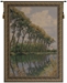 Canal in Flanders Mill Belgian Wall Tapestry - W-1660-31