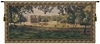 Princess Castle Belgian Wall Tapestry W-1663, 30-39Inchestall, 30H, 60-69Incheswide, 67W, Belgian, Border, Castle, Green, Horizontal, Princess, Tapestry, Wall, Belgianwoven, Europeanwoven, tapestries, tapestrys, hangings, and, the