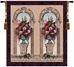 Floral Arch Duo Belgian Wall Tapestry - W-1689