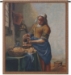 Servant Girl Belgian Wall Tapestry - W-1716