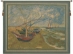 Van Gogh's Fishing Boats Belgian Wall Tapestry - W-1717