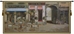 Paris Terrace Belgian Wall Tapestry - W-1753