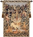 Hunt of the Unicorn at the Fountain French Wall Tapestry - W-198-25