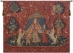 Lady and the Unicorn Strong Desire Belgian Wall Tapestry - W-2180