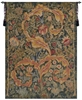 Acanthe Green French Wall Tapestry acanthus, acanthes, marron, tapestries, tapestrys, hangings, and, the, wool, pansu, W-11725, W-11726