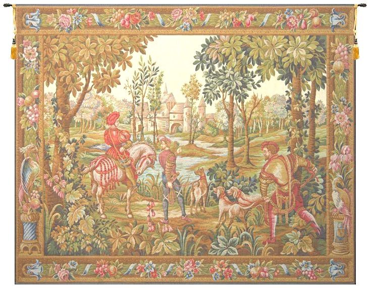 Back From the Hunt French Wall Tapestry W-3544, 100-200Incheswide, 110W, 30-39Inchestall, 36H, 50-59Inchestall, 50-59Incheswide, 50H, 54W, 70-79Inchestall, 70-79Incheswide, 70H, 72W, Ages, Animal, Art, Big, Biggest, Brown, Castle, Chasse, Chateau, Collection, Cotton, De, Enormous, Europe, European, France, French, Grande, Hanging, Horizontal, Huge, Hunting, International, Large, Largest, Medieval, Middle, Of, Old, Olde, Palace, Really, Renaissance, Retour, Tapastry, Tapestries, Tapestry, Tapistry, Wall, World, Woven, Frenchwoven, Europeanwoven, tapestries, tapestrys, hangings, and, the, wool, Renaissance, rennaisance, rennaissance, renaisance, renassance, renaissanse