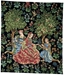 Chivalrous Gent French Wall Tapestry - W-3545