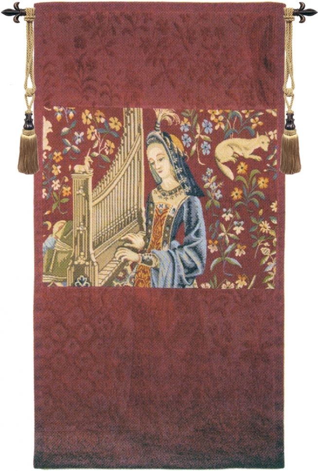 Lady With the Organ French Wall Tapestry W-3577, 10-29Incheswide, 27W, 50-59Inchestall, 50H, 70-79Inchestall, 72H, Ancient, Antique, Art, Artist, Cotton, Cream, European, Famous, French, Hanging, Hearing, Lady, Masterpiece, Masterpieces, Medieval, Of, Old, Olde, Organ, Painting, Paintings, Panel, Red, Sense, Tapestries, Tapestry, The, Unicorn, Vertical, Vintage, Wall, With, World, Woven, Yellow, Frenchwoven, Europeanwoven, tapestries, tapestrys, hangings, and, the, Renaissance, rennaisance, rennaissance, renaisance, renassance, renaissanse