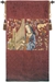 Lady With the Organ French Wall Tapestry - W-3577