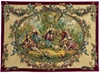 Rendezvous Galant French Wall Tapestry W-3597, 30-39Inchestall, 36H, 50-59Inchestall, 50-59Incheswide, 50H, 54W, 70-79Incheswide, 78W, Cream, Floral, Flowers, French, Galant, Horizontal, Mixed, Red, Rendezvous, Tapestry, Wall, Frenchwoven, Europeanwoven, tapestries, tapestrys, hangings, and, the, Renaissance, rennaisance, rennaissance, renaisance, renassance, renaissanse, pansu